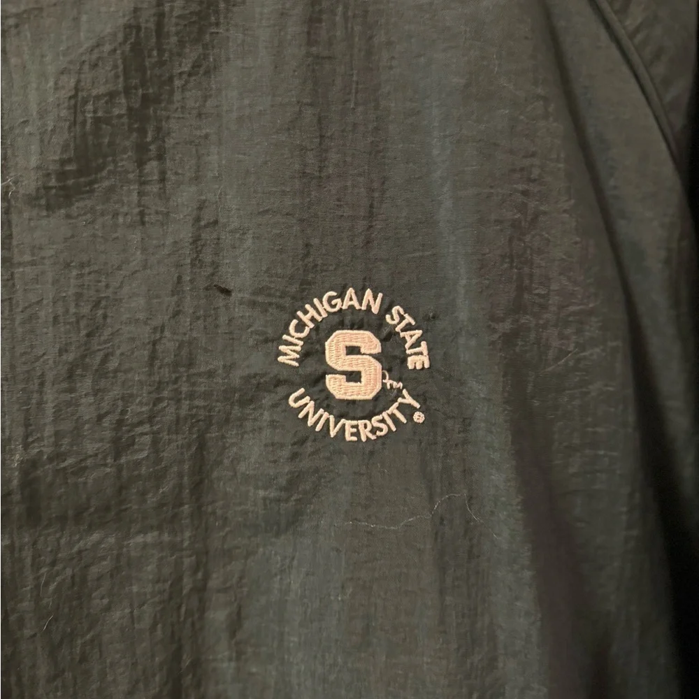 Vintage MSU windbreaker - Picture 2 of 6
